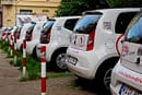 fleet of cars